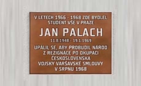 In memory of Jan Palach